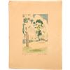 Image 1 : Eucalyptus Trees Titled Artwork.  [131458]