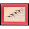 Image 1 : Bonnie Snow Watercolor, 1965, "Thunderbirds" Signed by the Pilots  [114397]