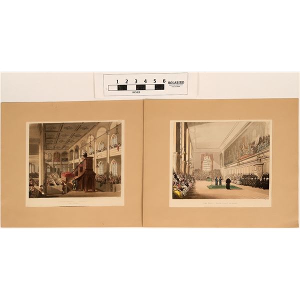 Famous Original Lithographs of  London Scenes  [124630]