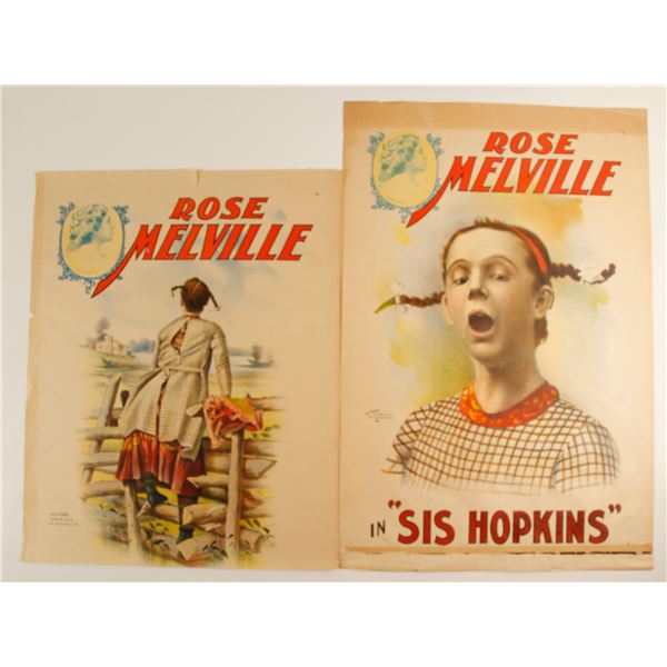 Rose Melville Lithographs (2)  [78971]