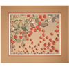 Image 1 : Robert A. Kercher Serigraph "Strawberry Bed and Ladies in Red"  [131947]