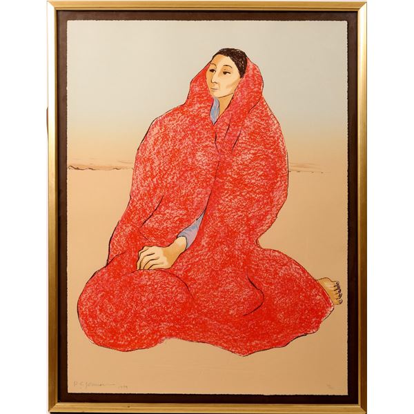 R. C. Gorman Signed Serigraph "Grace"   [131930]