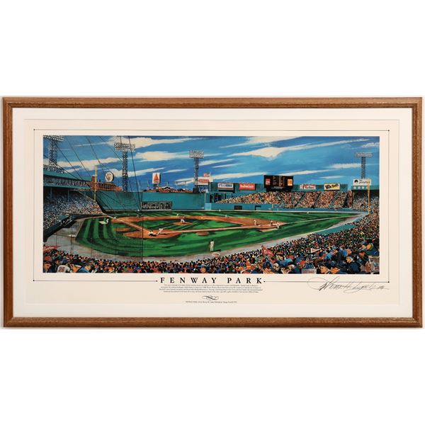 Fenway Park, 1991 Signed Print by Artist Thomas H Lynch  [133722]