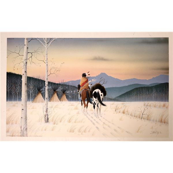 Donald Vann Print "December Sky"   [131868]