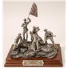 Image 1 : Chilmark Rebel Yell Pewter Sculpture by F. J. Barnum  [131915]