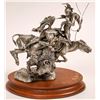 Image 1 : Plight of the Huntsman, Pewter Sculpture by Michael Boyett  [132896]