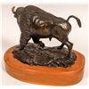 Image 2 : Range Roamer, Bronze Buffalo Statue by Carl Wagner  [132885]