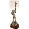 Image 2 : Spirit of the Wolf, Pewter Sculpture by Don Polland  [132891]