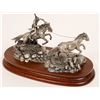 Image 2 : Two For the Price of One, Pewter Sculpture by Don Polland  [132893]