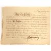 Image 1 : Robert Morris signed stock issued to Wm. Temple Franklin, grandson of Ben Franklin  [132717]