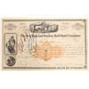 Image 1 : New York and Harlem Railroad Co. Stock with Rare Imprinted Revenue, Vanderbilt Signature  [132729]