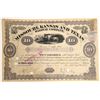 Image 1 : Jay Gould Signature as President on Missouri, Kansas and Texas Railway Company Stock  [130205]