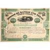 Image 1 : Jay Gould signed Missouri, Kansas and Texas Railroad Company Stock  [130200]