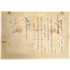 Image 2 : Jay Gould signed Missouri, Kansas and Texas Railroad Company Stock  [130200]
