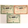 Image 1 : Jay Gould Trio of Autographs on Railroad Stocks  [132736]
