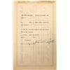 Image 2 : Rockefeller Signature on Missouri, Kansas and Eastern Railway Stock  [130213]