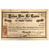 Image 1 : Pullman's Palace Car Company Stock Certificate, 1869, Signed by George Pullman  [111899]