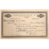 Image 1 : Edison Manufacturing Co. Stock Signed by Thomas Edison  [129657]