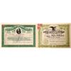 Image 1 : Two Thomas Edison related Stock Certificates  [130189]