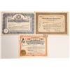 Image 1 : Edison Companies Stock Certificates (3)  [127983]