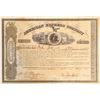 Image 1 : American Express Certificate with Autographs of the Three Founders: Butterfield, Wells, and Fargo  [