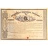 Image 1 : American Express stock certificate issued to William G Fargo, signed by Wells and Fargo.   [132702]