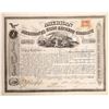 Image 1 : William Fargo and Thomas Fargo Autograph on American Merchants Union Express Stock Certificate  [132