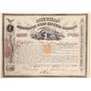 Image 1 : William G Fargo signed American Merchants Union Express Company Stock Certificate.  [132721]