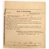 Image 1 : Bank of Germantown Stock Certificate  [134113]