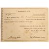 Image 1 : Harrisburg Bank Stock Certificate  [134110]
