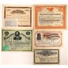 Image 1 : Lock Companies Stock Certificates and Safety Vault Receipt (5)  [127976]