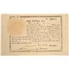 Image 1 : Ulster & Delaware Turnpike Road Company Stock Certificate  [134127]