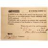 Image 1 : Schuylkill Falls Bridge Company Stock Certificate  [134136]