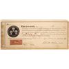 Image 1 : Chesnut-hill & Springhouse Turnpike Road Co. Stock Certificate  [134132]