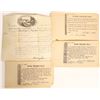 Image 1 : Early Turnpike Certificate Group (4)  [132772]