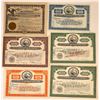Image 1 : Colt's Firearms Stock Certificates (6)  [129761]