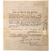 Image 2 : Columbian Manufacturing Company 1854 Stock Certificate  [127602]