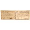 Image 1 : Two Early Massachusetts Bay Bonds  [132713]