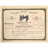 Image 1 : Columbia Wagon Company Stock Certificate, 1898  [111890]