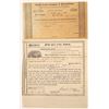Image 1 : Early Pennsylvania Canal Stock Certificate & Bond  [134150]