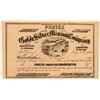 Image 1 : Porter Gold & Silver Mining Co. Stock Certificate  [106824]