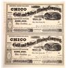 Image 1 : Chico Gold and Silver Mining Company Stock Certificate Signed by Bidwell  [132086]