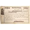 Image 1 : Adolph Sutro Signature as president on the Sutro Tunnel Company Stock  [130202]