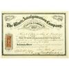 Image 1 : Wurtz Amalgamation Company Stock Certificate, New York, 1866  [118719]