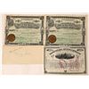 Image 1 : Homestake Stock signed by Haggin, plus Boston & Battle Mtn Stocks  [130056]