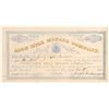 Image 1 : Lion Hill Mining Company Stock Certificate  [135382]