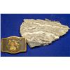 Image 1 : Gold Ore Slab, Cannon Mine, Wenatchee, Washington, with Buckle  [132522]