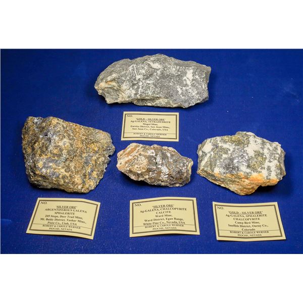 High-Grade Gold and Silver Ore Specimens, Western US  [133733]