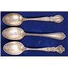Image 1 : Three Pictorial Oil Drilling Silver Spoons  [134002]