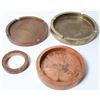 Image 1 : Copper and Brass Ashtrays from Kennecott Days  [132881]